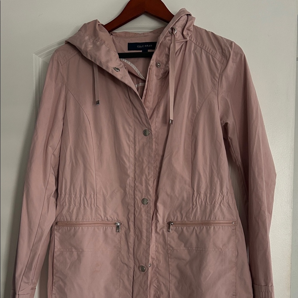 Cole Haan Women's Light Pink Utility Jacket